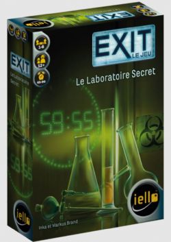 JEU EXIT - LE LABORATOIRE SECRET - NIVEAU CONFIRMÉ